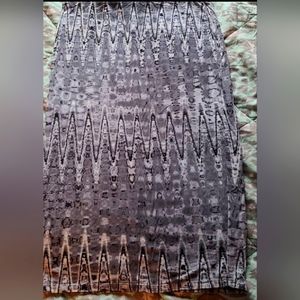 Matty m skirt size medium  color  gray